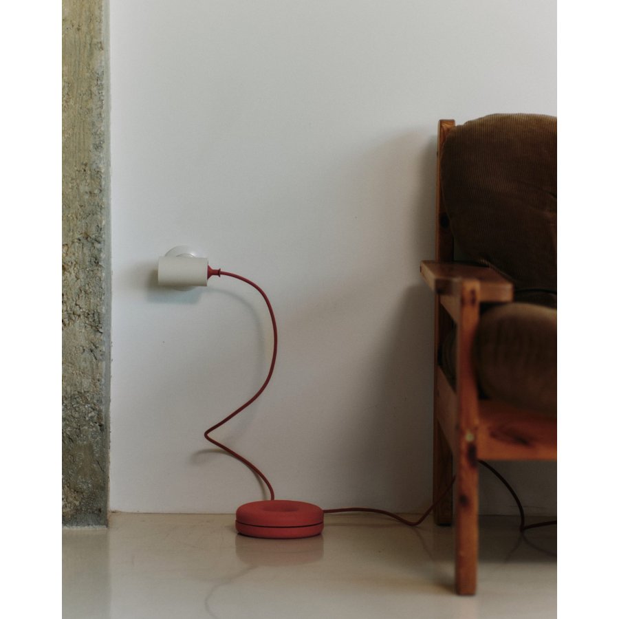 Pedestal Cable Bagel �14 cm, Burnin' Red